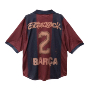 FC Barcelona x Travis Scott camiseta retro