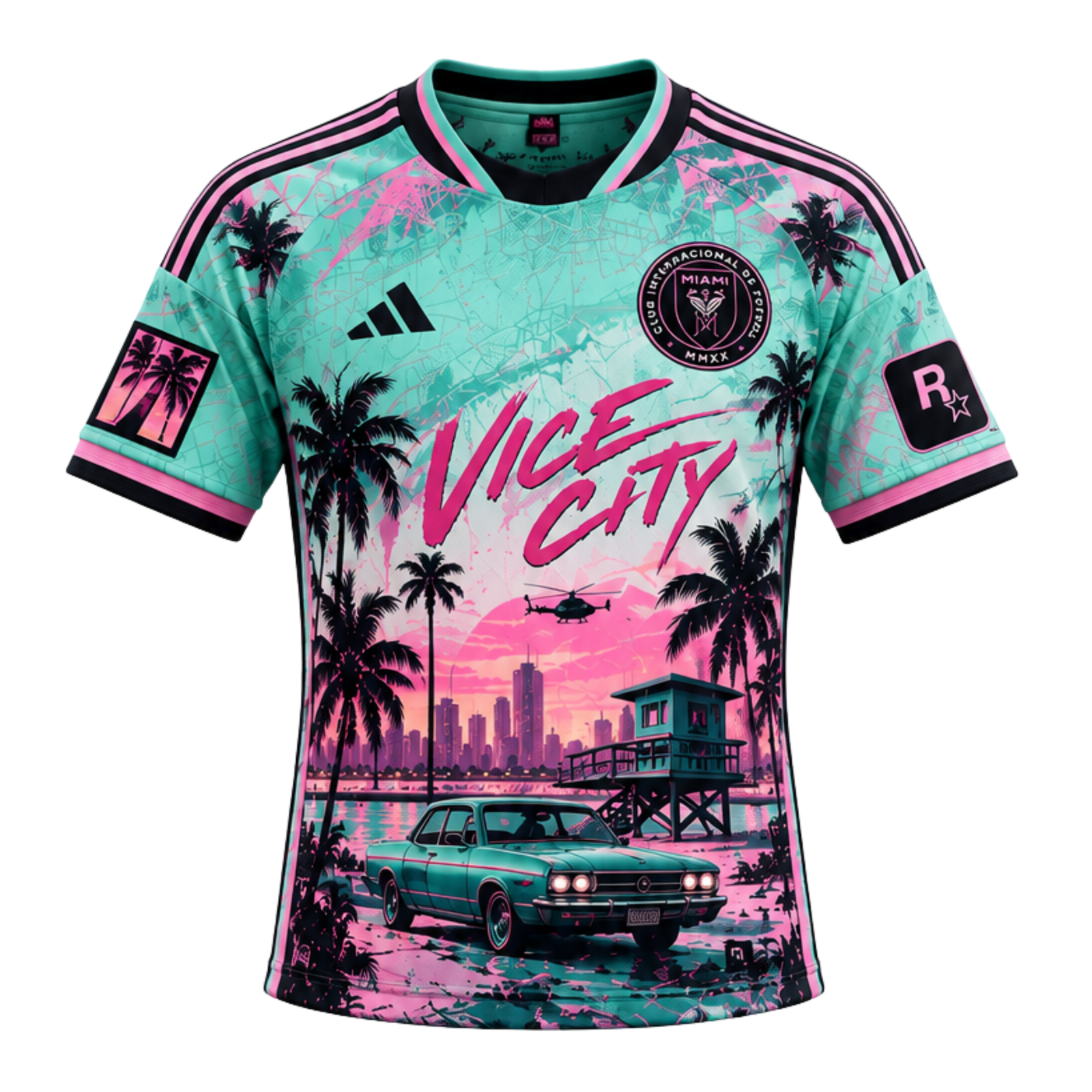 Inter Miami x GTA VI (Turquesa)