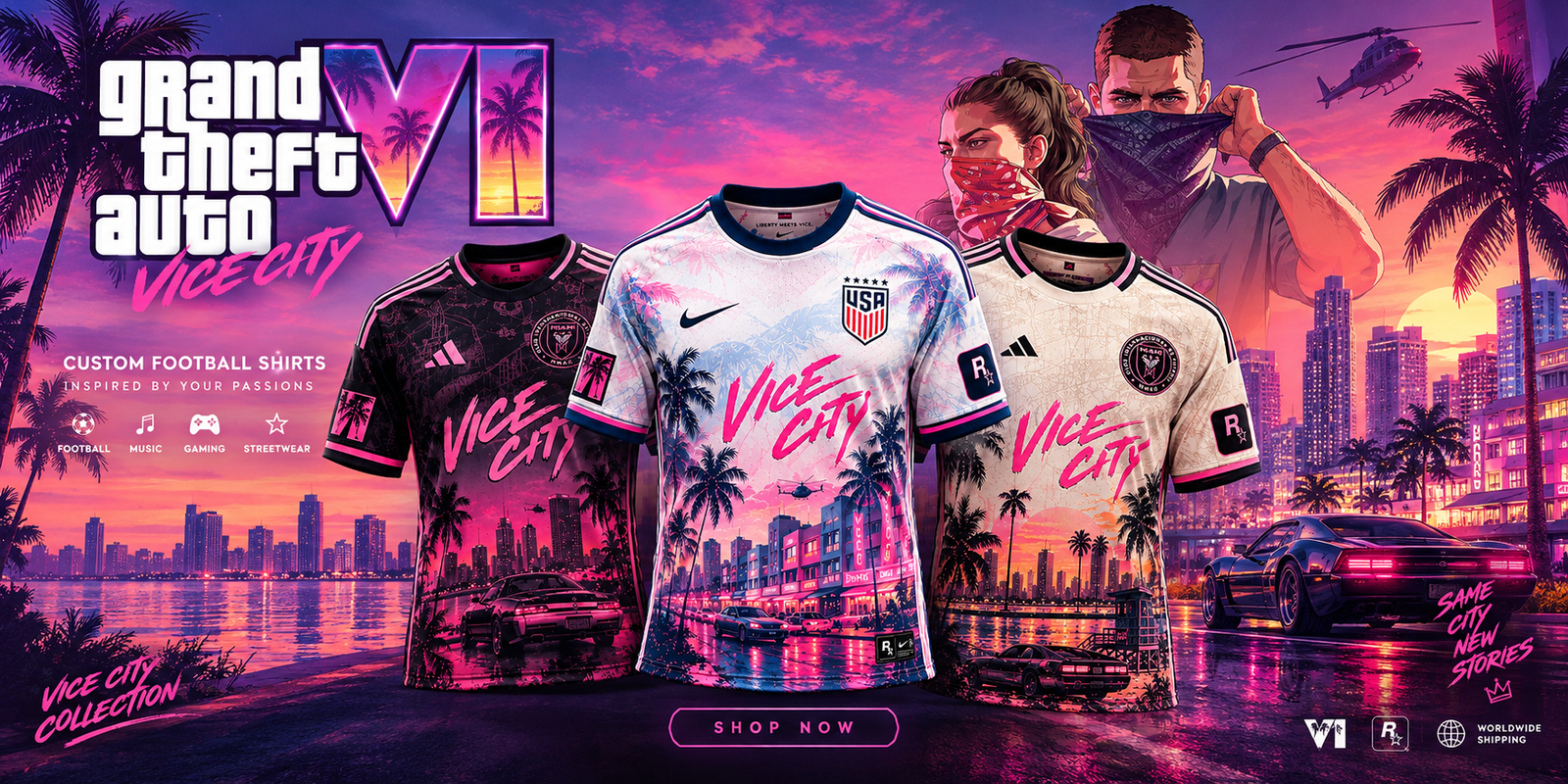 Colección GTA VI Vice City